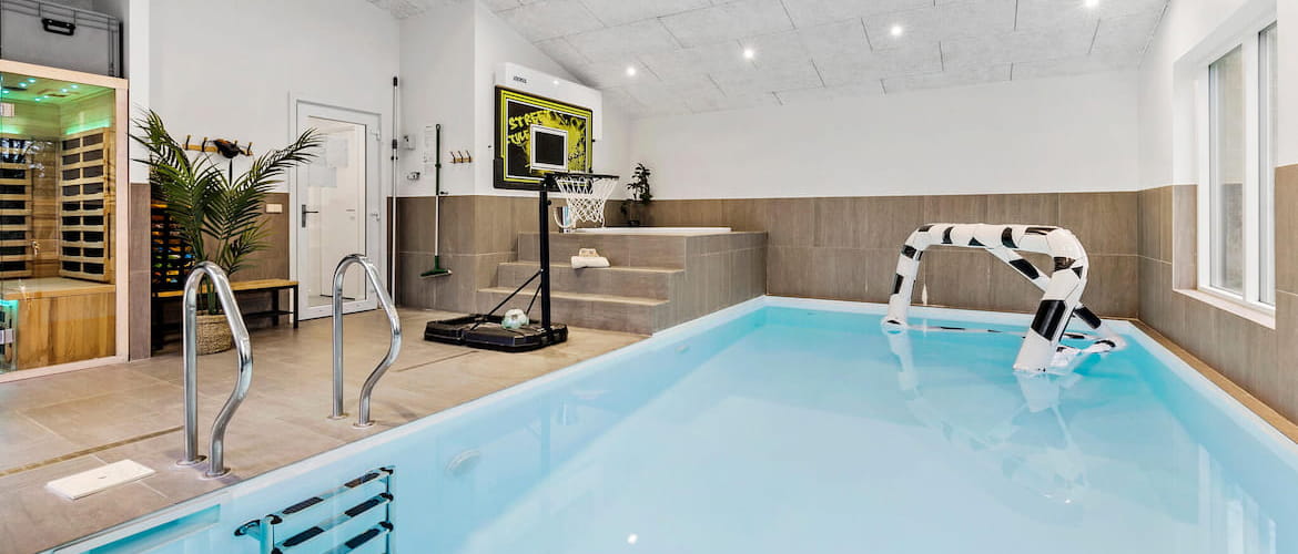 Leie feriehus med basseng i Danmark