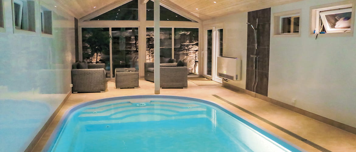 Leie feriehus med basseng i Norge